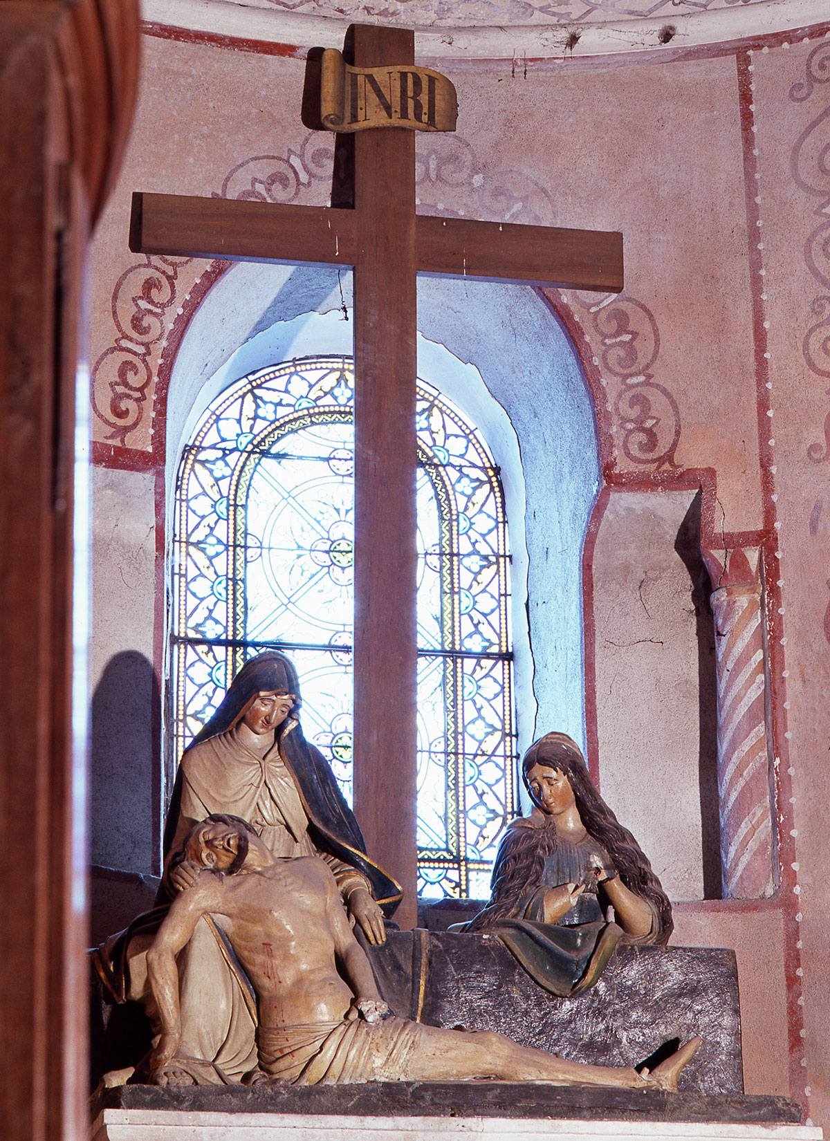 Montmorillon, église Notre-Dame. La
Déploration du Christ